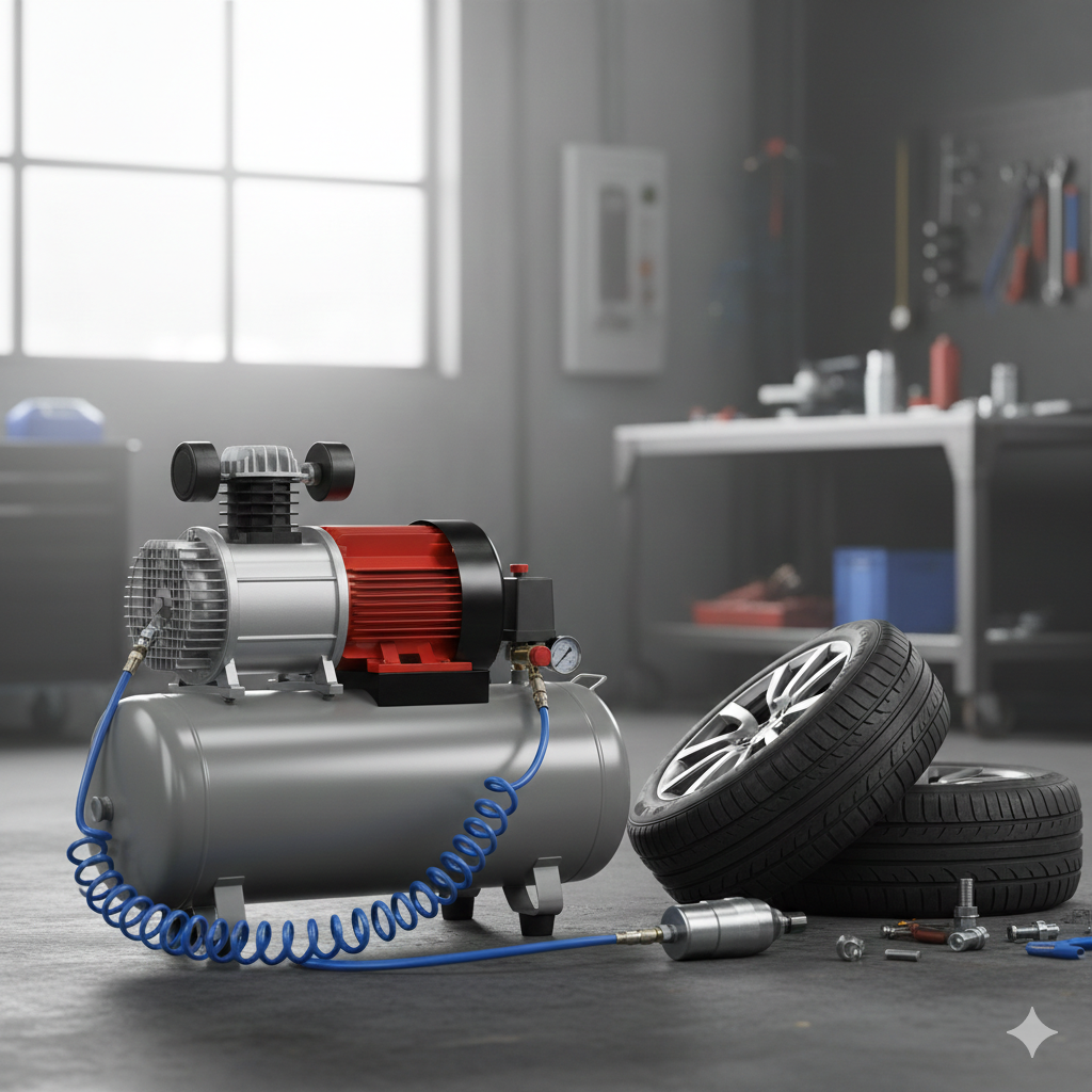 Kompresör Seçimi: Depo Hacmi, Debi (L/dk) ve Basınç (bar) Nasıl Yorumlanır?